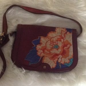 Boho soft leather purse